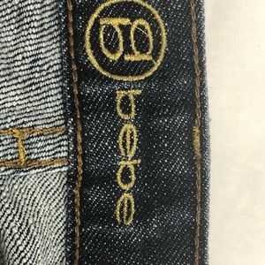 BeBe Womens Size 4 Dark Wash Blue Bootcut Jeans